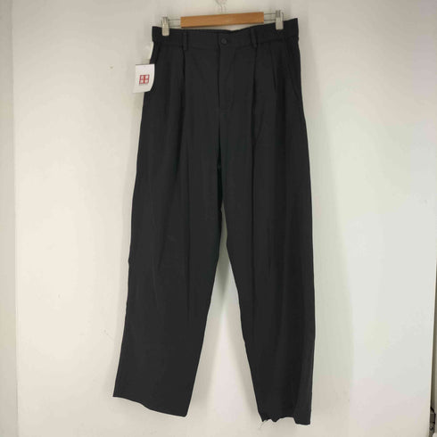 ザラ ZARA 2タック ワイドスラックスパンツ メンズ