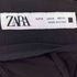 ザラ ZARA 2タック ワイドスラックスパンツ メンズ