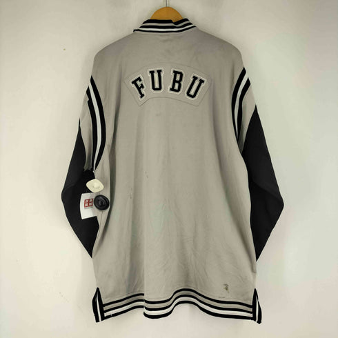 フブ FUBU スナップボタン ロゴ刺繍 スタジャン メンズ JPN:XL