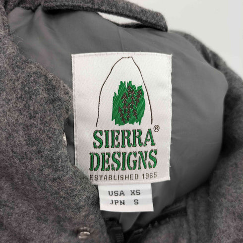 シェラデザイン SIERRA DESIGNS ウールパファージャケット メンズ S