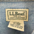 エルエルビーン L.L.Bean フラップポケット デニムシャツ メンズ XL-REG