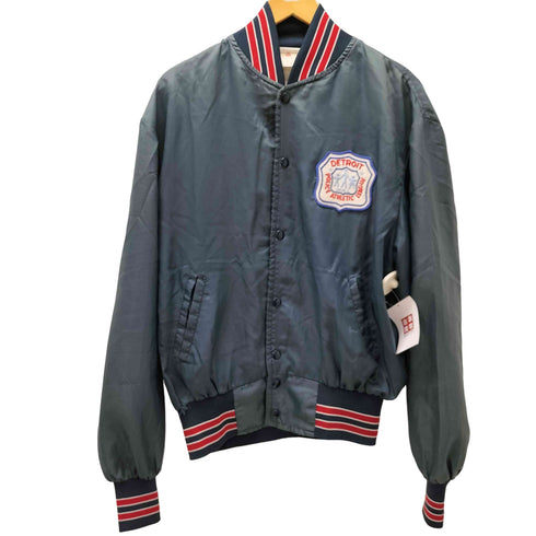 THE GREAT LAKES JAKET 紙タグ ロゴワッペン ナイロンスタジャン メンズ