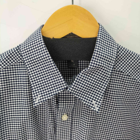 エディーバウアー Eddie Bauer WRINKLE FREE ボタンダウン チェックシャツ メンズ import:M