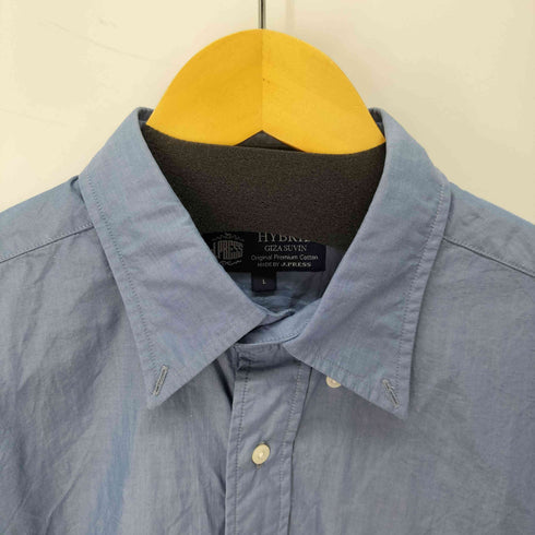 ジェイプレス J.PRESS HYBRID GIZA SUVIN ボタンダウンシャツ メンズ import:L