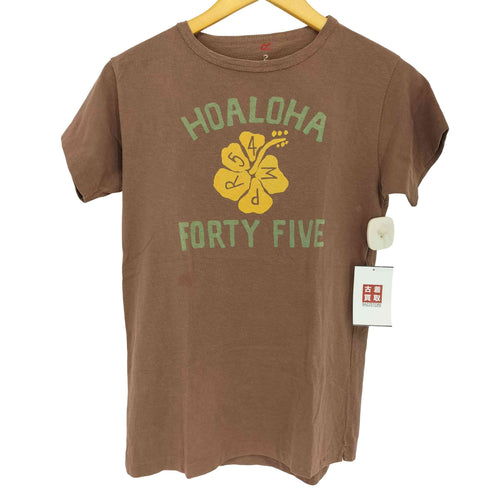 フォーティーファイブアールピーエム 45rpm ALOHAロゴTシャツ レディース JPN:2