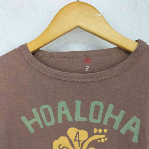 フォーティーファイブアールピーエム 45rpm ALOHAロゴTシャツ レディース JPN:2