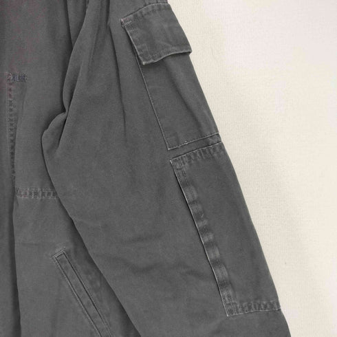 エクストララージ XLARGE 90S USA製 ダック地 比翼ジャケット 裏地カモ柄 メンズ import:S