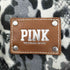 PINK ショルダー付き レオパード柄 ボストンバッグ Y2K レディース