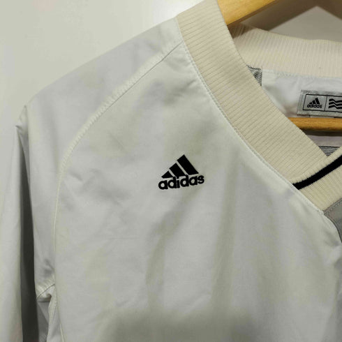 アディダス adidas パフォーマンスロゴ サイドジップ Vネック プルオーバー ゴルフ メンズ import:M