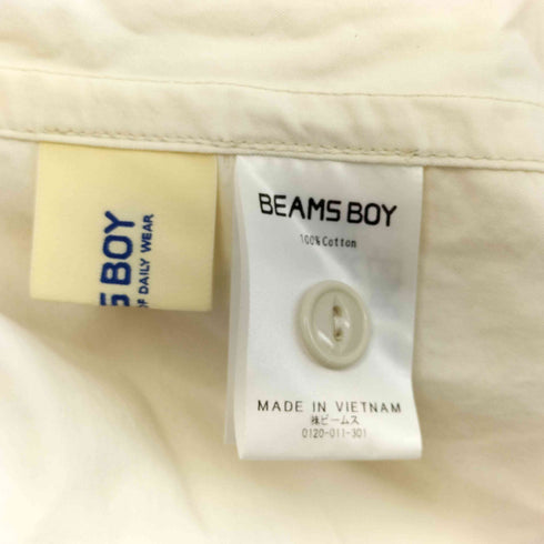 ビームスボーイ BEAMS BOY エプロンワンピース レディース