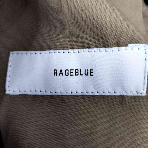 レイジブルー RAGEBLUE 1タック ツイード テーパード パンツ メンズ