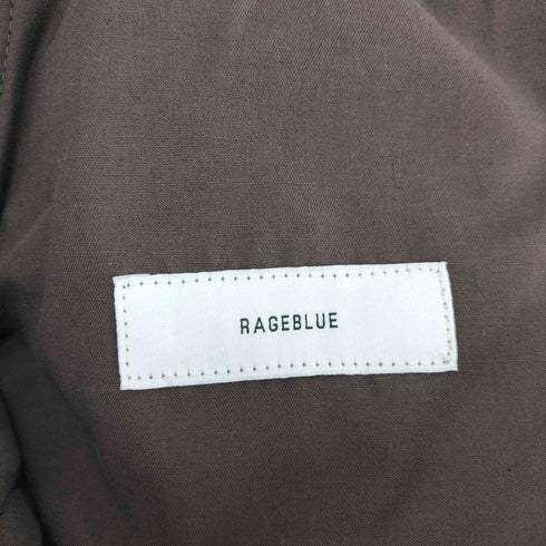 レイジブルー RAGEBLUE 1タック ツイード テーパード パンツ メンズ