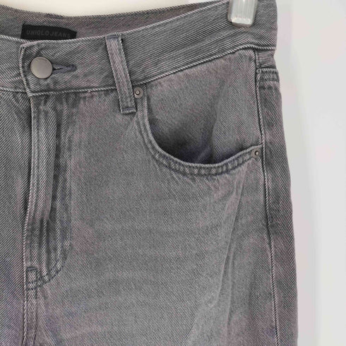 ユニクロ UNIQLO ドレープワイドフレアジーンズ レディース 27(68.5cm)