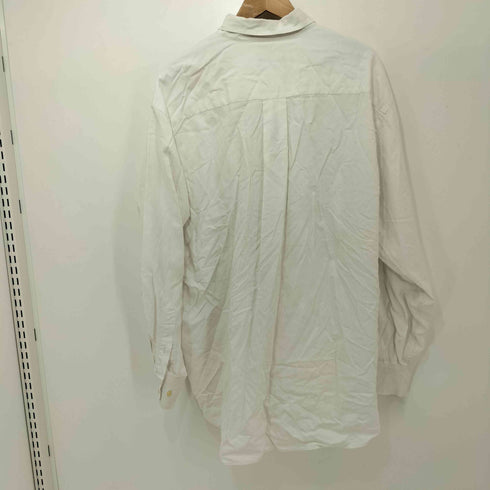 ノーティカ NAUTICA vintage oxford ロゴ刺繍 ボタンダウン L/S シャツ メンズ 34/35