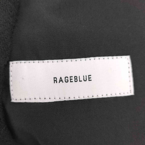 レイジブルー RAGEBLUE 1タック ツイード テーパード パンツ メンズ
