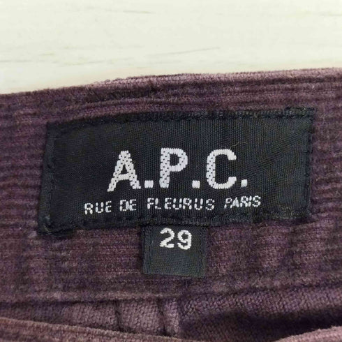 アーペーセー A.P.C. HIVER 2001 コーデュロイ ストレートパンツ レディース 29