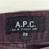 アーペーセー A.P.C. HIVER 2001 コーデュロイ ストレートパンツ レディース 29