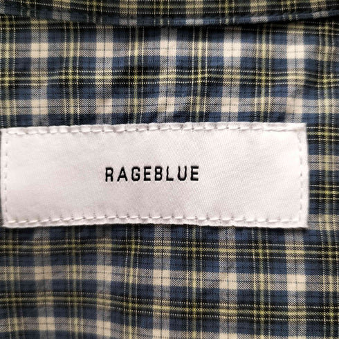 レイジブルー RAGEBLUE ブロード チェック シャツ L/S メンズ JPN:M