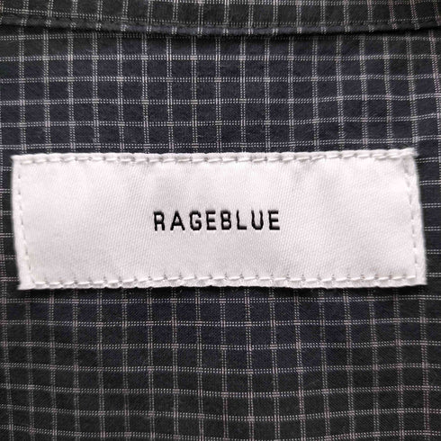 レイジブルー RAGEBLUE ブロード チェック シャツ L/S メンズ JPN:M