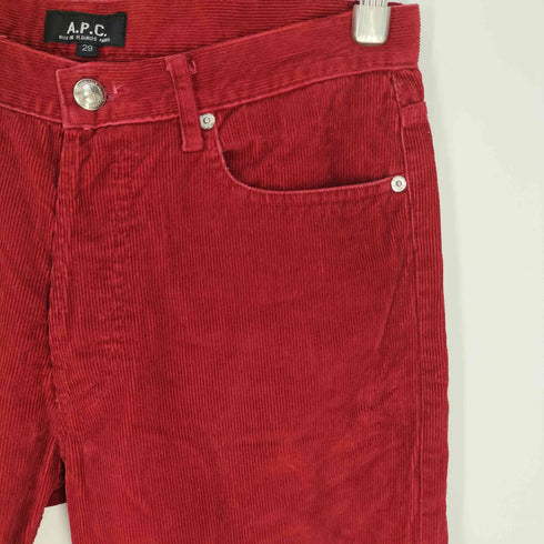 アーペーセー A.P.C. HIVER 2000 コーデュロイ ストレートパンツ レディース 29