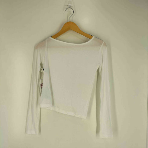 ユーバイスピックアンドスパン U by SPICK&SPAN 25SS ベア天竺アシメトップス レディース FREE