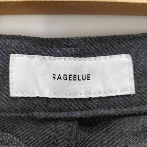 レイジブルー RAGEBLUE センタープレス バギー ワイド フレア パンツ メンズ JPN:M