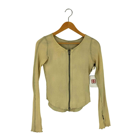 ステュディオス STUDIOUS ジップアップリブトップ レディース FREE