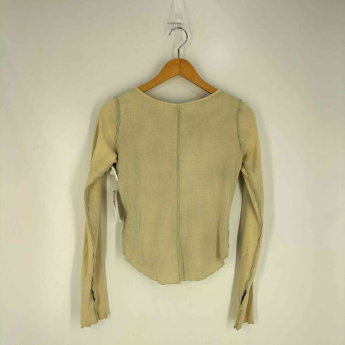 ステュディオス STUDIOUS ジップアップリブトップ レディース FREE