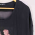 ヒステリックグラマー HYSTERIC GLAMOUR 素材切替 バンド ロングTシャツ レディース FREE