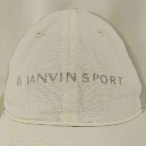 ランバン LANVIN SPORT 刺繍キャップ メンズ