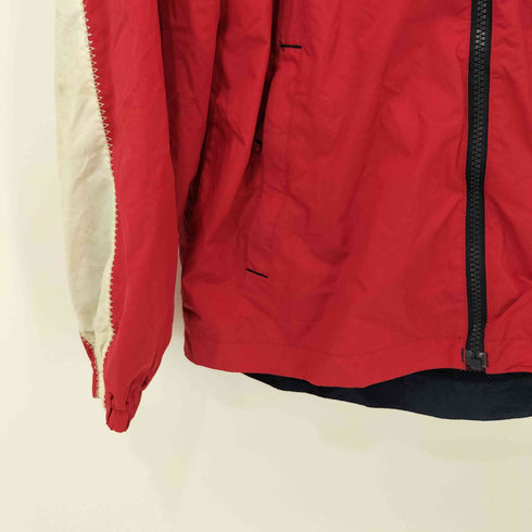 ランズエンド LANDS END マルチカラー フードイン ナイロン ジャケット レディース import:L