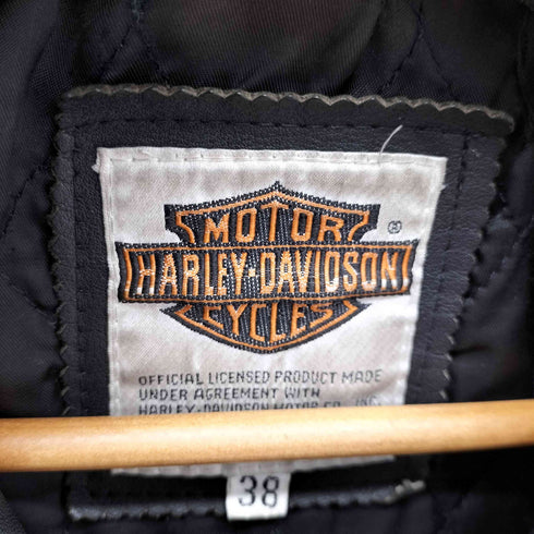 ハーレーダビッドソン HARLEY-DAVIDSON ワッペン&ピンズ カスタム ダブルライダース メンズ US:38