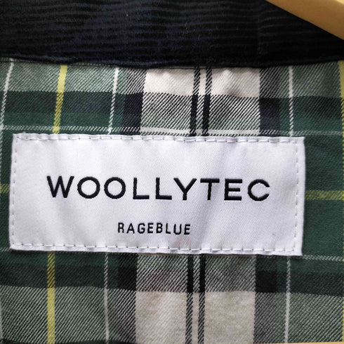 レイジブルー RAGEBLUE WT WOOLLYTEC ウーリーテック ハンティング オーバーサイズ ジャケット 裏地 タータンチェック メンズ JPN:M