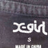 エックスガール X-girl HAND WRITTEN LOGO S/S TEE レディース S