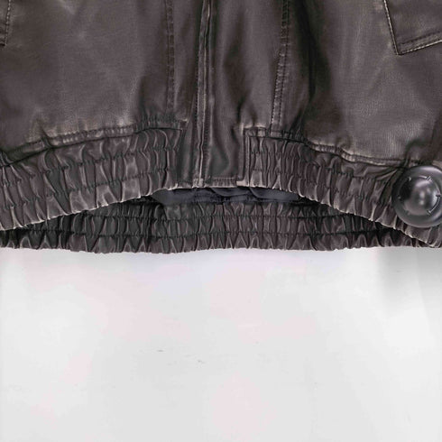 レイジブルー RAGEBLUE VTG ヴィンテージ シンセティック レザー ジャケット メンズ JPN:M