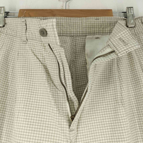 ドッカーズ DOCKERS チェック ワイドパンツ メンズ