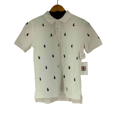 ポロラルフローレン POLO RALPH LAUREN スモールポニー刺繍 S/S ポロシャツ レディース M
