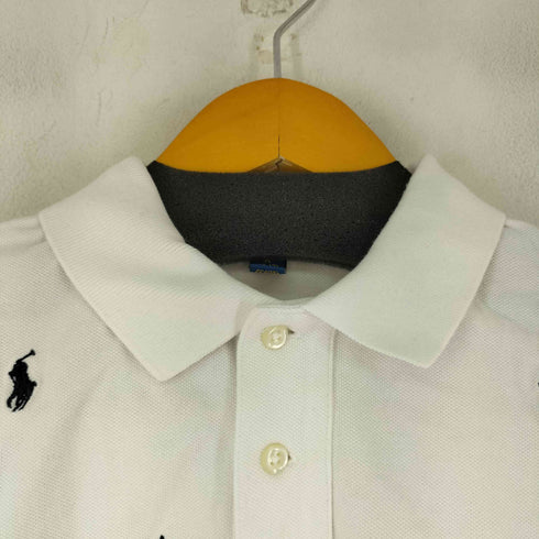 ポロラルフローレン POLO RALPH LAUREN スモールポニー刺繍 S/S ポロシャツ レディース M