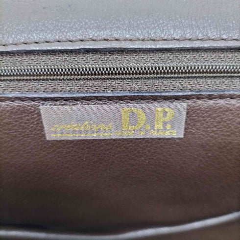 Creations D.P. シャイニングクロコダイル ショルダーバッグ 穿孔有り レディース