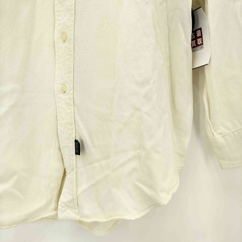 ポロバイラルフローレン Polo by RALPH LAUREN 90s カナダ製 レーヨン×ウール ポニー刺繍 BD 長袖シャツ メンズ L