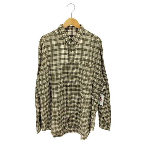 ウールリッチ WOOLRICH 00s フランネルチェック 長袖シャツ メンズ XL