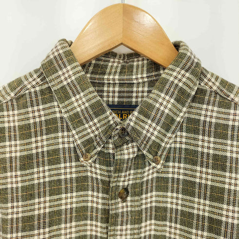 ウールリッチ WOOLRICH 00s フランネルチェック 長袖シャツ メンズ XL