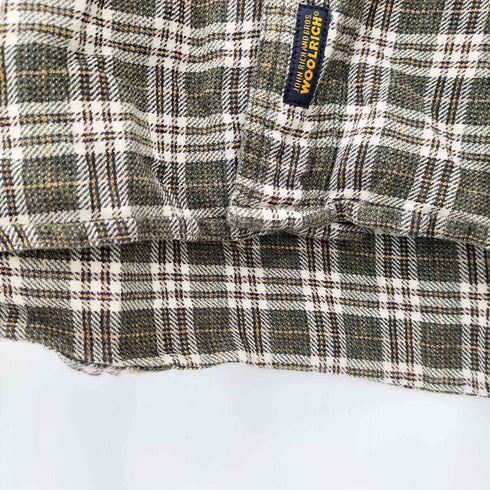 ウールリッチ WOOLRICH 00s フランネルチェック 長袖シャツ メンズ XL