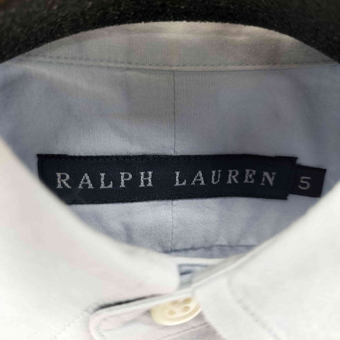 ラルフローレン RALPH LAUREN ストレッチ スリムフィット シャツ レディース JPN:5号