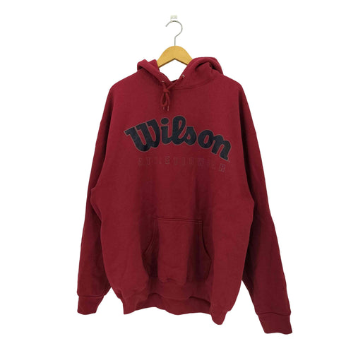 ウィルソン Wilson 80s ロゴプリント スウェット プルオーバーパーカー メンズ XXL
