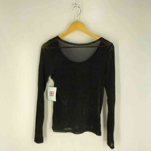 フレイアイディー FRAY I.D 24AW フロッキープリント トップス レディース ONE SIZE