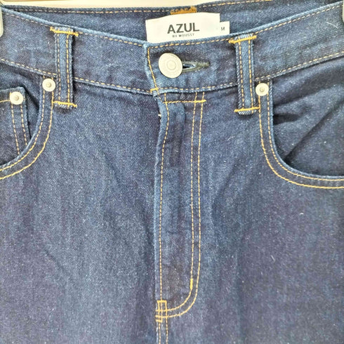 アズールバイマウジー AZUL by moussy AZUL DENIM ハイウエストワイドデニム レディース JPN:M