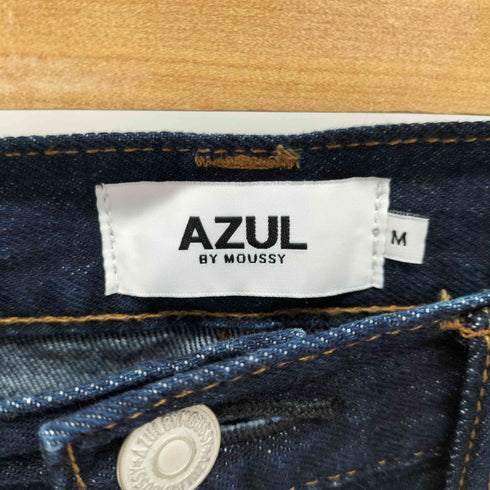 アズールバイマウジー AZUL by moussy AZUL DENIM ハイウエストワイドデニム レディース JPN:M