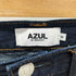 アズールバイマウジー AZUL by moussy AZUL DENIM ハイウエストワイドデニム レディース JPN:M