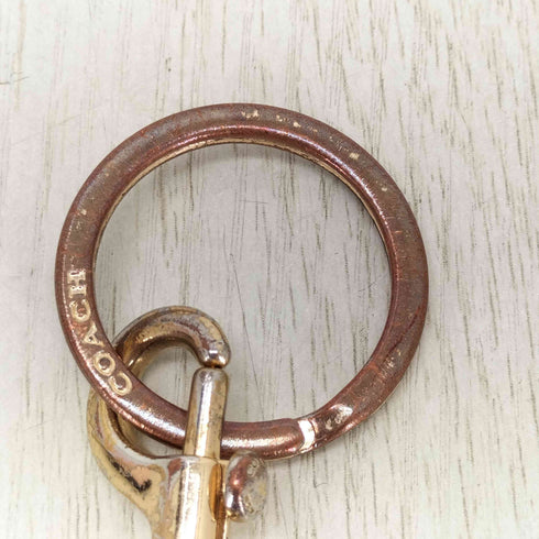 コーチ COACH ターンロック レザーキーホルダー レディース